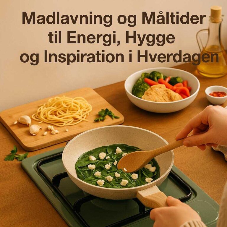 Madlavning og Måltider til Energi, Hygge og Inspiration i Hverdagen