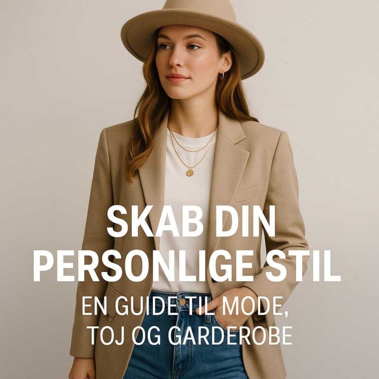 Skab Din Personlige Stil: En Guide til Mode, Tøj og Garderobe