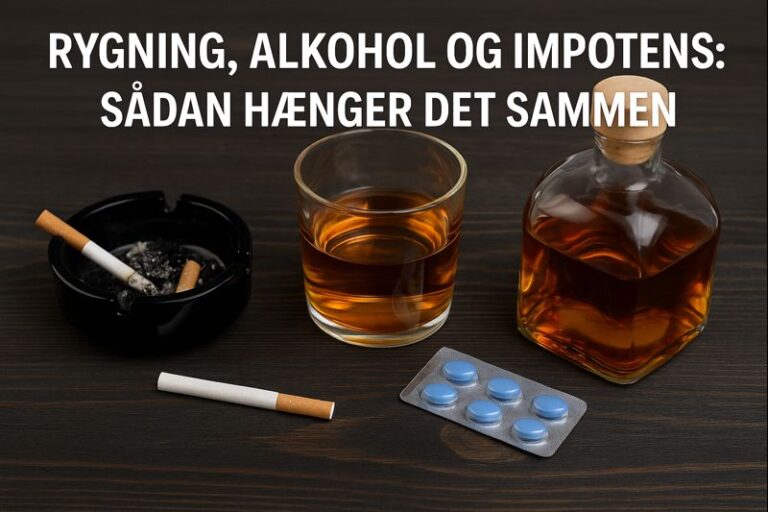 Ryging, alkohol og impotens: sådan hænger det sammen