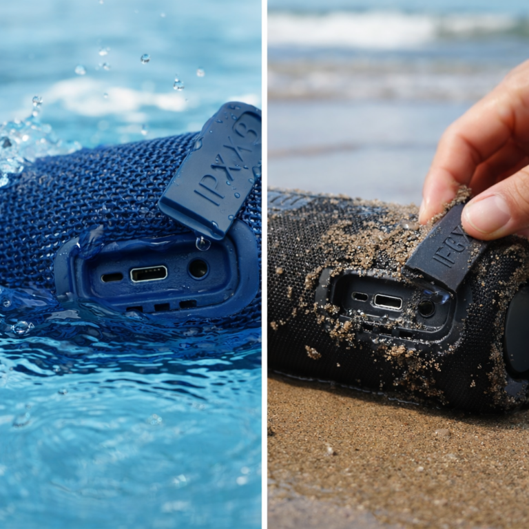 Højtaler til fest, strand eller køkken: hvad betyder IP-rating egentlig?