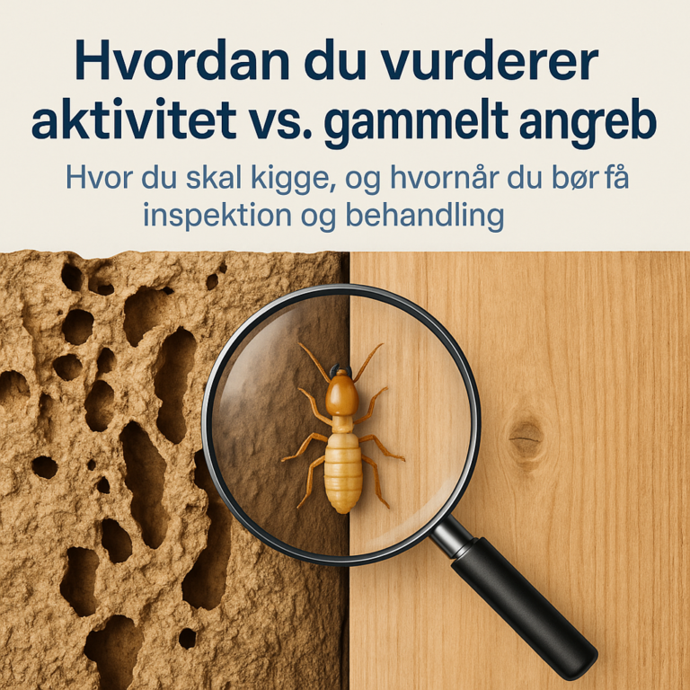 Borebiller i træværk: tegn, boremel og hvornår skaden bliver alvorlig