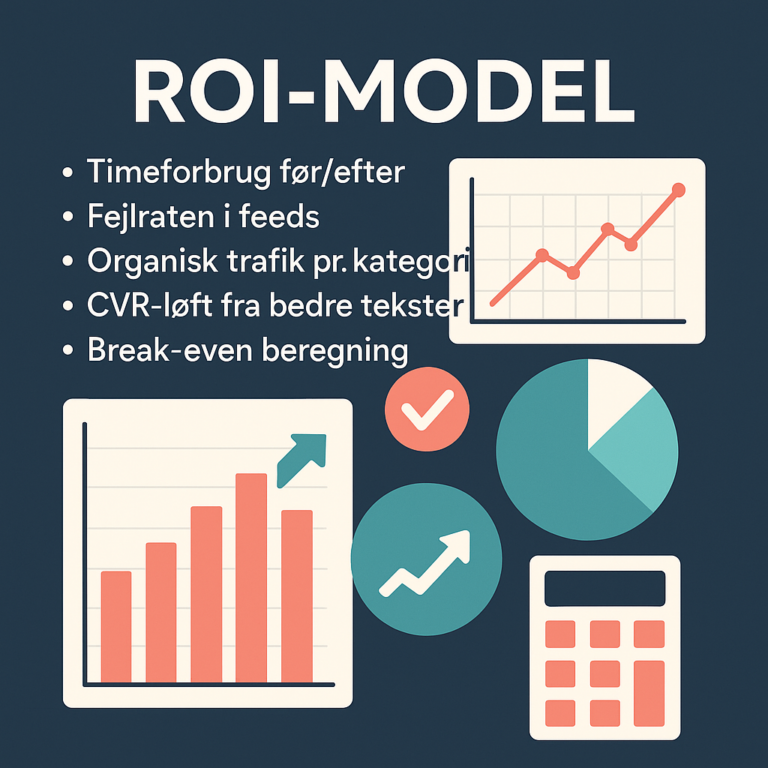 Hvad koster AI-enrichment og PIM i praksis? Sådan regner du ROI på produktcontent