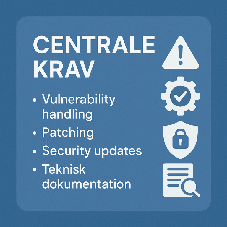 CRA krav forklaret: Dokumentation, sårbarheder og sikker opdatering uden panik