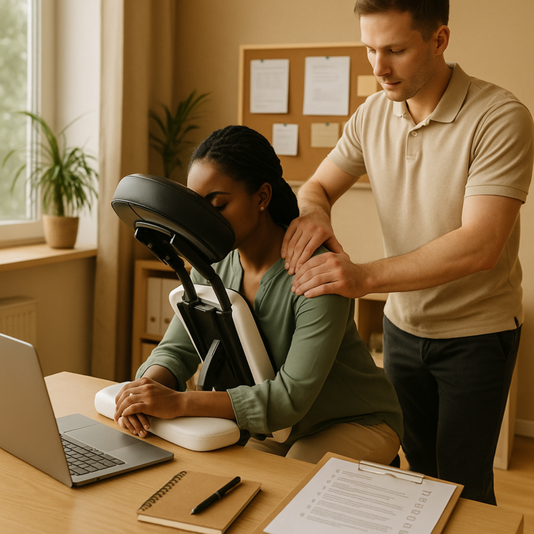 Massageordning i København: sådan fungerer det for virksomheder (praktik, værdi, plan)