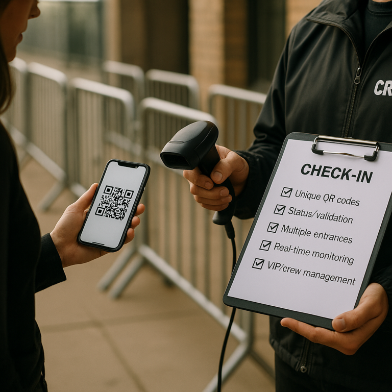 Gæsteliste og adgangskontrol: sådan undgår du snyd og dobbelttjek-ind til lukkede events