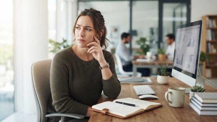 Professionel der oplever imposter syndrom og tvivler på egne evner på arbejdet